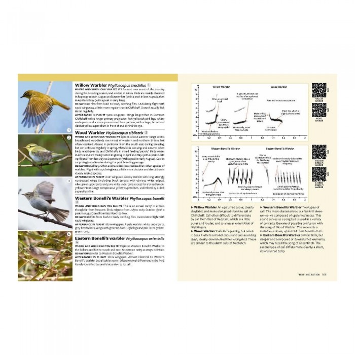 Knyga "Identifying Migratory Birds by Sound in Britain and Europe"