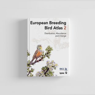 Knyga  "European Breeding Bird Atlas 2"