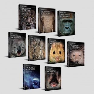 Knygų rinkinys  "Handbook of the Mammals of the World – Volumes 1-9"