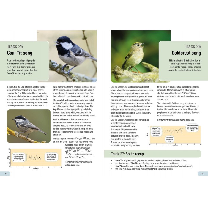 Knyga  "RSPB Guide to Birdsong"