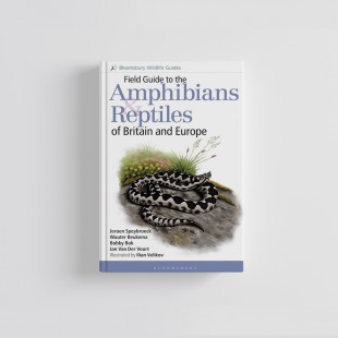 Knyga  "Field Guide to the Amphibians and Reptiles of Britain and Europe"
