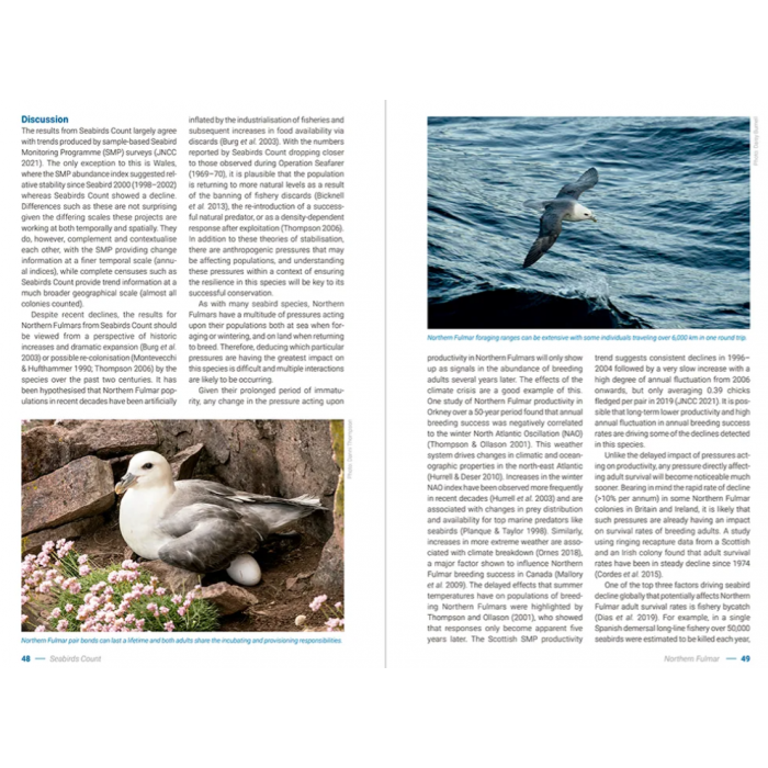 Knyga  "Seabirds Count" A census of breeding seabirds in Britain and Ireland (2015–2021)