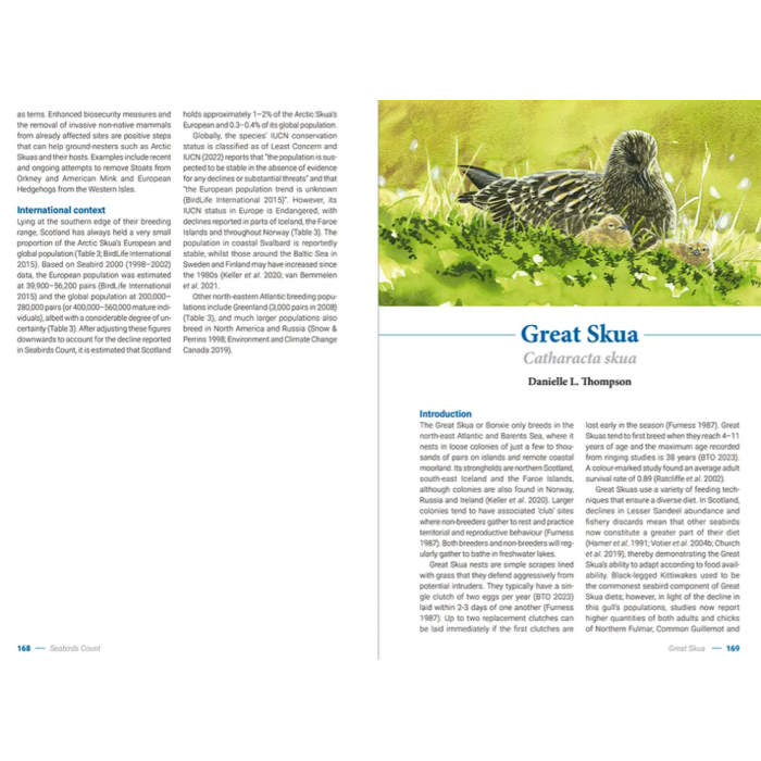 Knyga  "Seabirds Count" A census of breeding seabirds in Britain and Ireland (2015–2021)