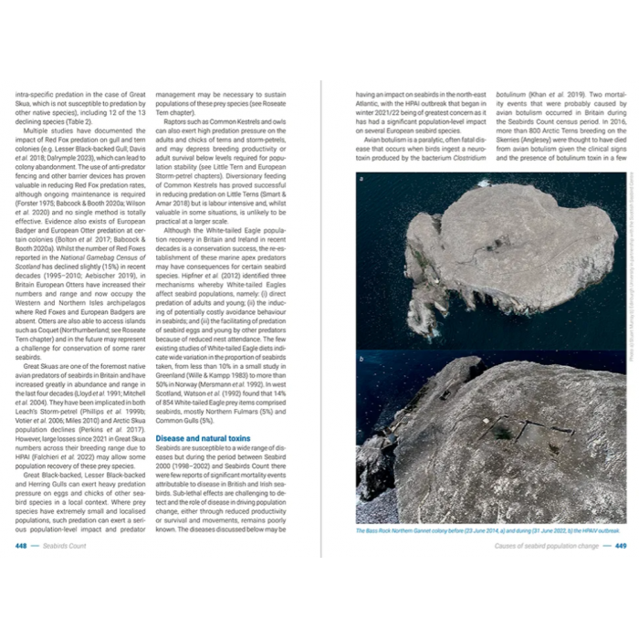 Knyga  "Seabirds Count" A census of breeding seabirds in Britain and Ireland (2015–2021)