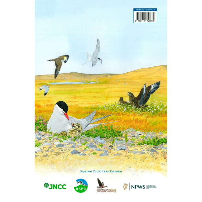 Knyga  "Seabirds Count" A census of breeding seabirds in Britain and Ireland (2015–2021)
