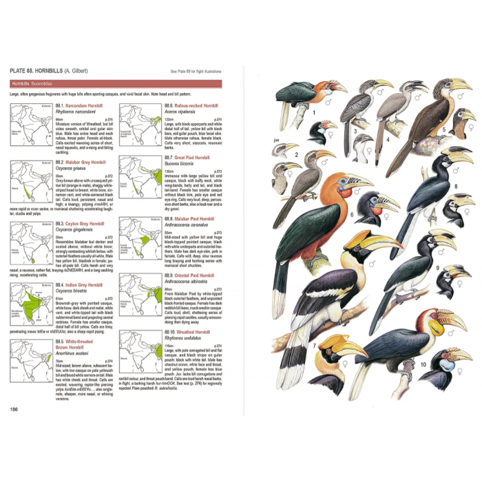 Knyga  "Birds of South Asia" Pamela C. Rasmussen, John C. Anderton