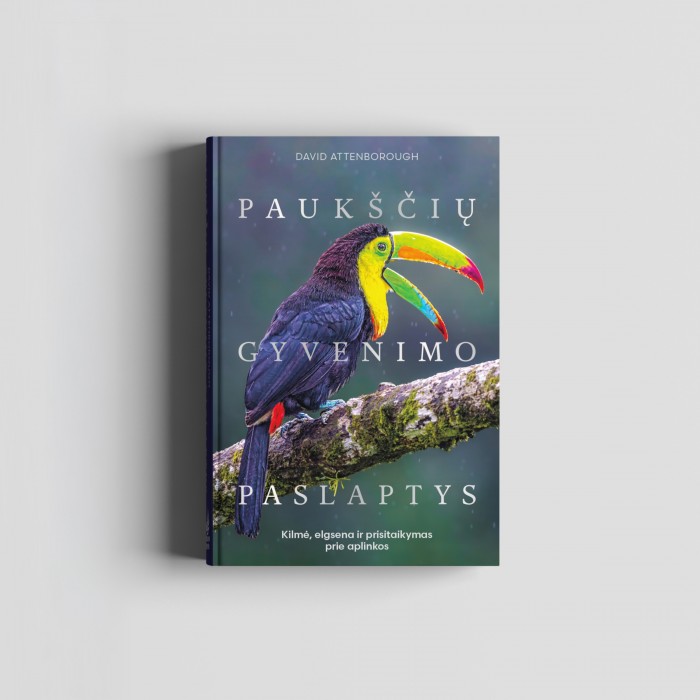 Knyga David Attenborough: PAUKŠČIŲ GYVENIMO PASLAPTYS