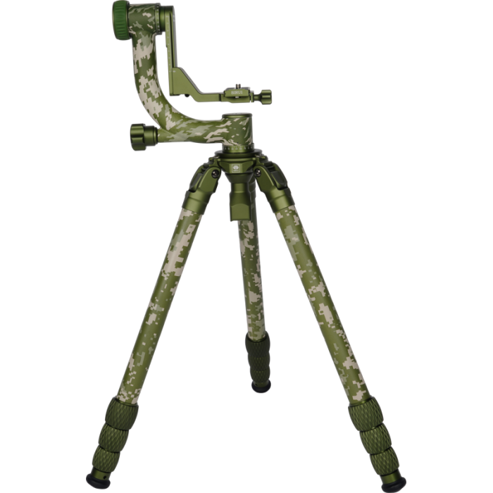 Trikojis Sirui CT-3204 + stovo galva CH20 Camouflage