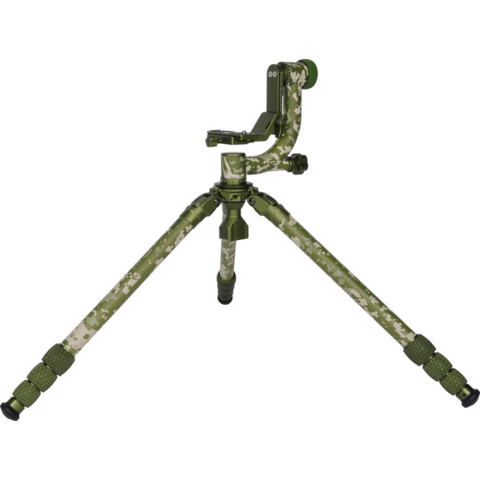 Trikojis Sirui CT-3204 + stovo galva CH20 Camouflage