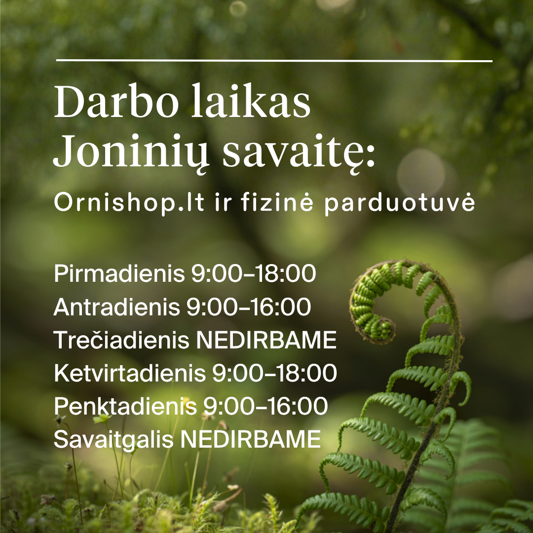 Ornishop darbo laikas