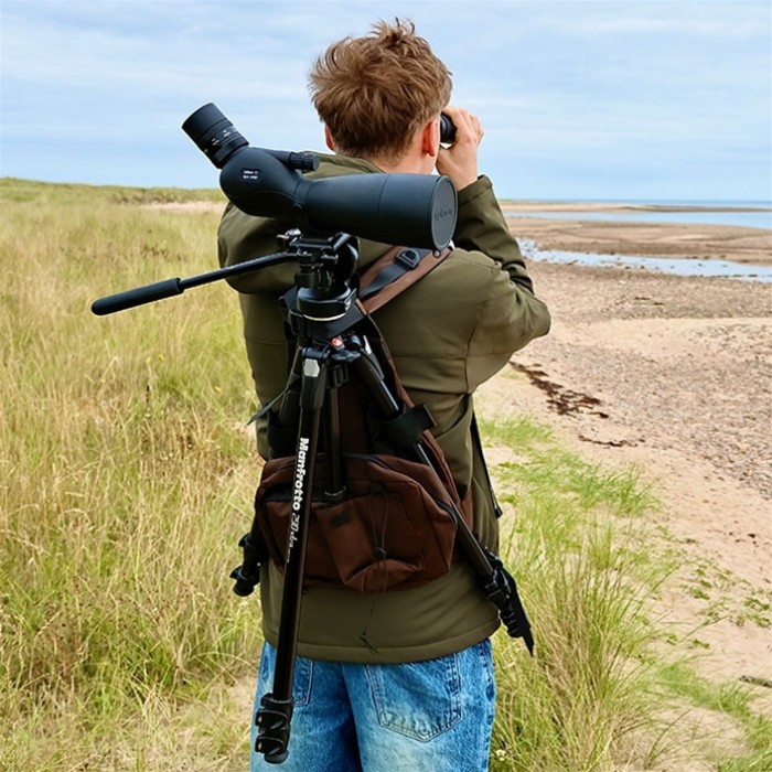 Kuprinė Opticron (ruda)