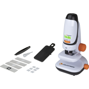 Mikroskopas vaikams Celestron su telefono adapteriu