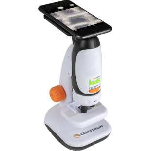 Mikroskopas vaikams Celestron su telefono adapteriu