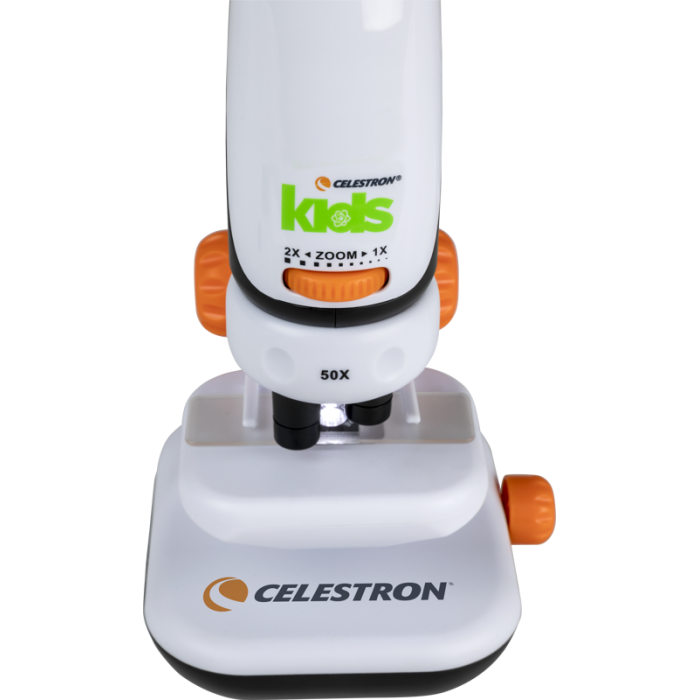 Mikroskopas vaikams Celestron su telefono adapteriu