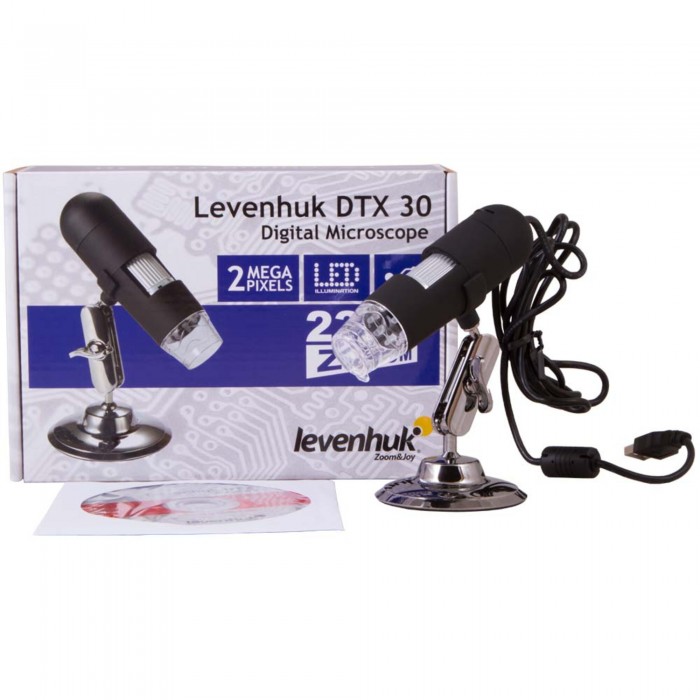 Skaitmeninis mikroskopas Levenhuk DTX 30 20x-230x