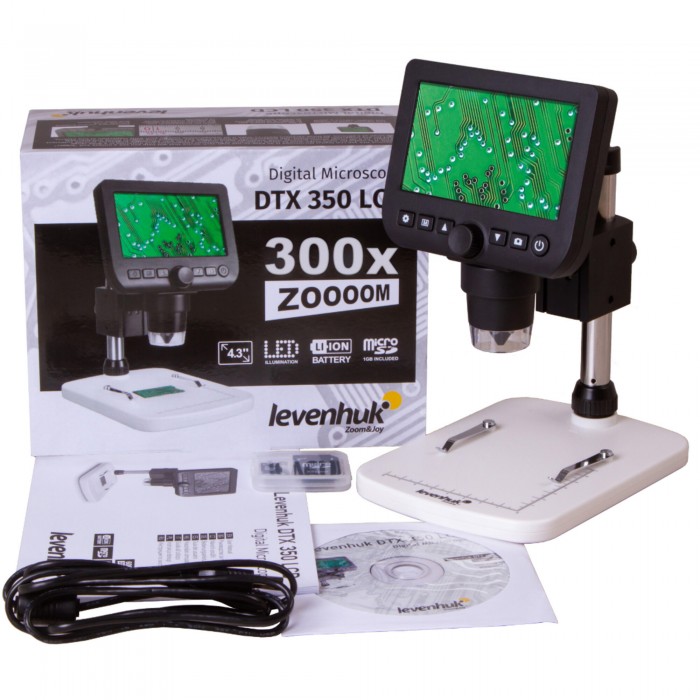 Skaitmeninis mikroskopas Levenhuk DTX 350 LCD 20x-600x