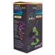 Mikroskopas Levenhuk Rainbow 2L Plus Lime 64x-640x su eksperimento komplektu