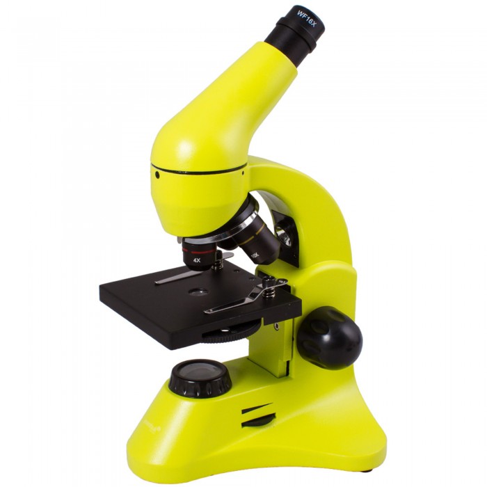 Mikroskopas Levenhuk Rainbow 50L Lime