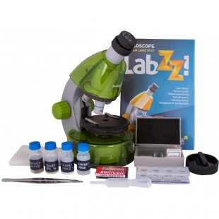 Mikroskopas Levenhuk LabZZ M101 Lime 40x-640x