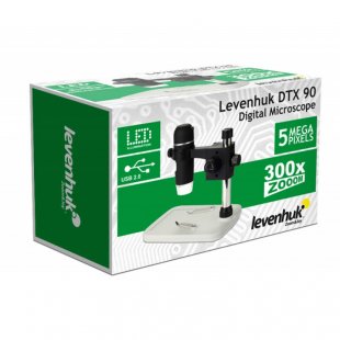 Skaitmeninis mikroskopas Levenhuk DTX 90 5Mpx 10x-300x