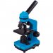 Mikroskopas su eksperimentiniu rinkiniu 2L Levenhuk Rainbow 40x - 400x Azure