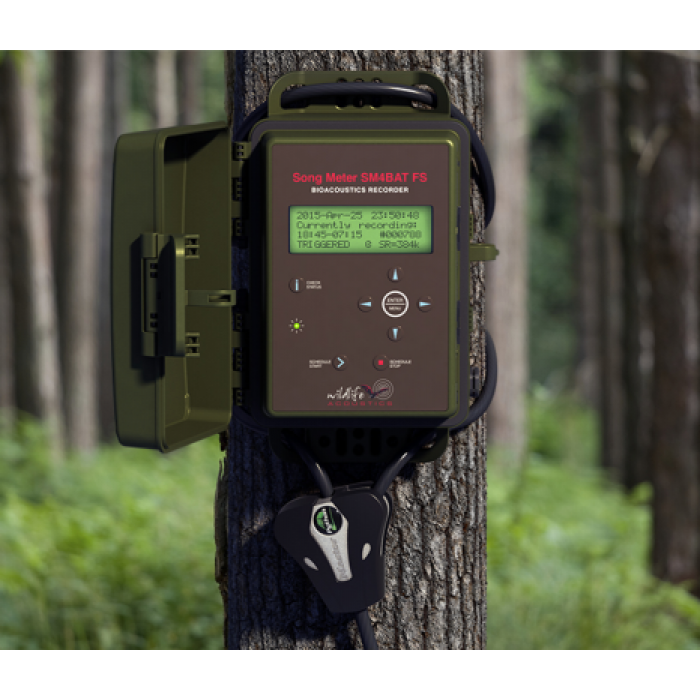 Šikšnosparnių detektorius Wildlife Acoustics Song Meter SM4BAT FS