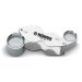 Didinamasis stiklas Linen tester 10-20x