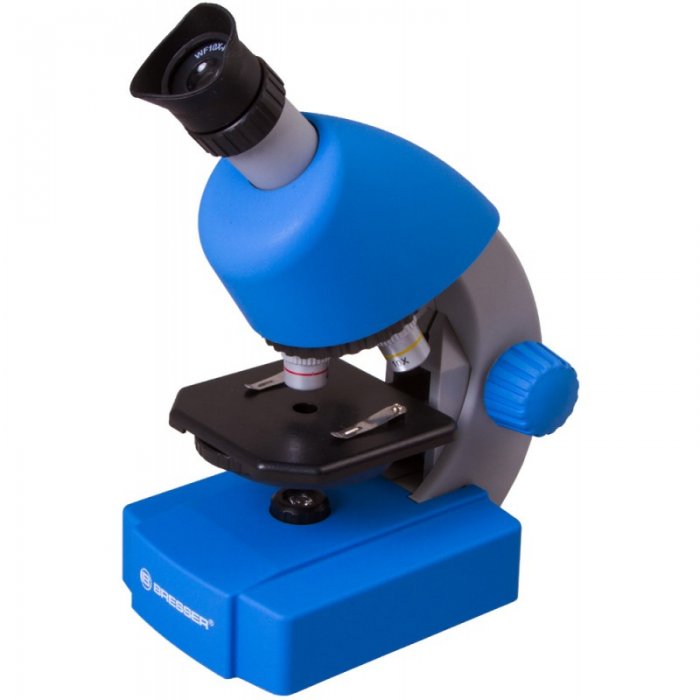 Mikroskopas Bresser Junior 40-640x mėlynas