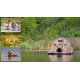 Fotografavimo plūduriuojanti palapinė slėptuvė "Grebe"