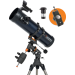 Teleskopas Celestron Astromaster Reflector 130EQ su telefono adapteriu T2-Barlow