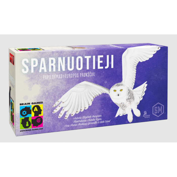 Žaidimas: SPARNUOTIEJI Europos paukščiai (papildymas)