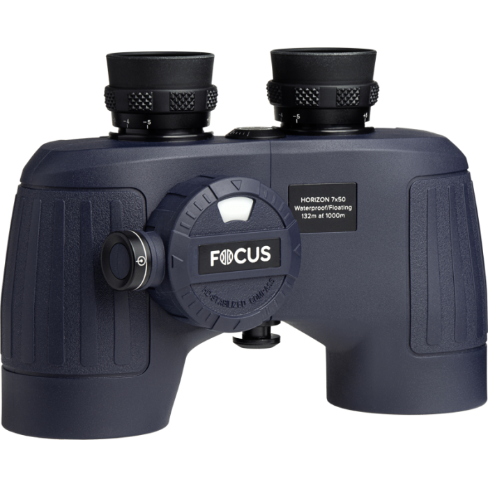 Jūriniai žiūronai Focus Horizon 7x50 WP Compass