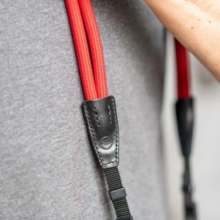 Žiūronų dirželis Leica, virvė 126cm, raudona