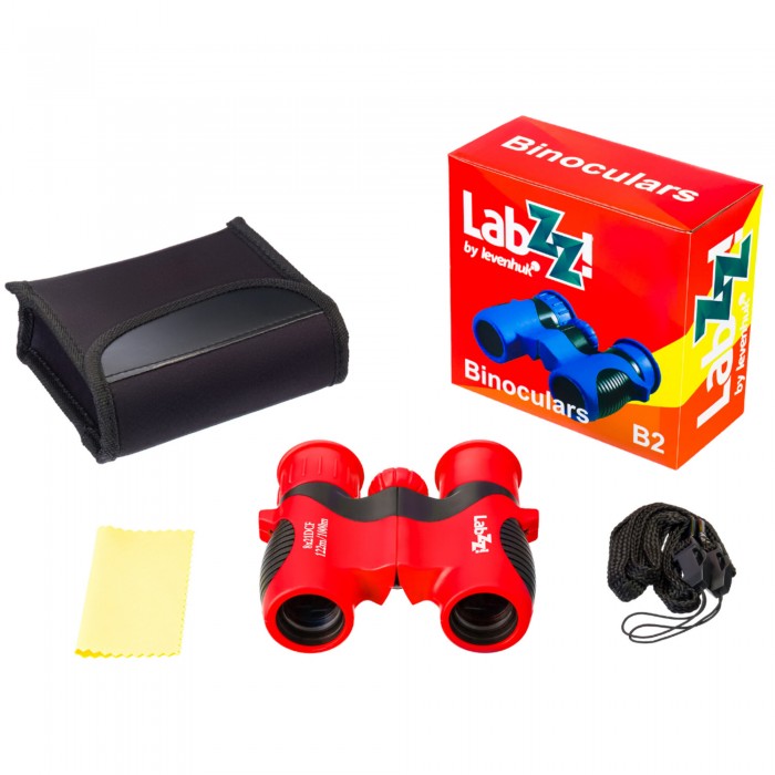 Žiūronai LabZZ B2 8x21 Red Berry