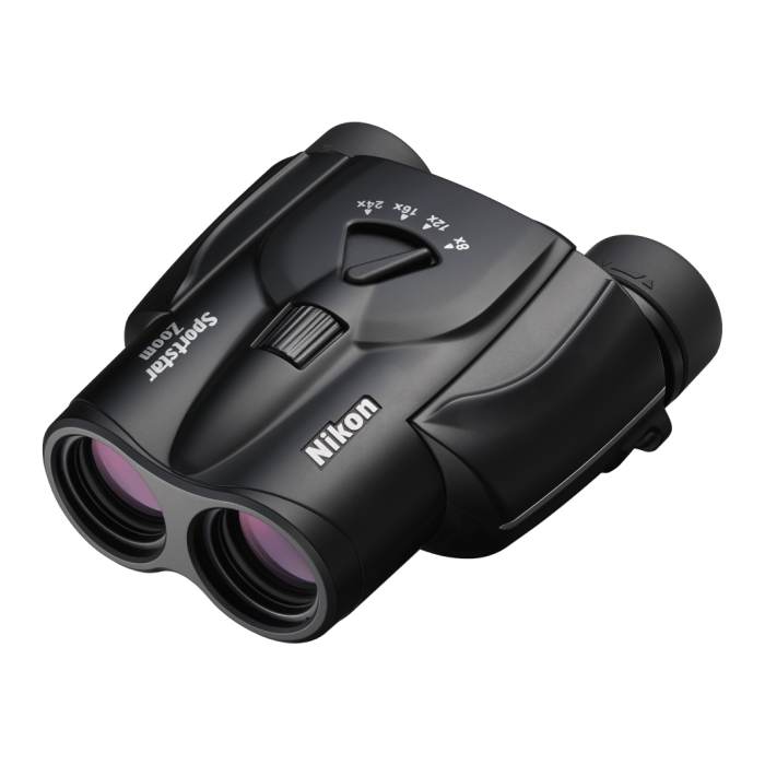 Žiūronai Nikon SPORTSTAR ZOOM 8-24x25 juodi